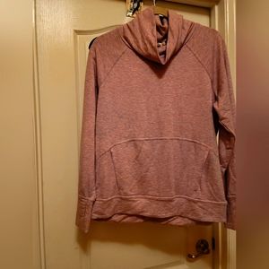 Woman's cowel neck top.